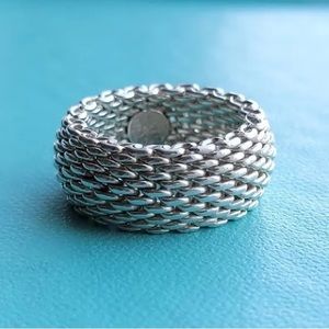 Tiffany & Co. Mesh Ring 925